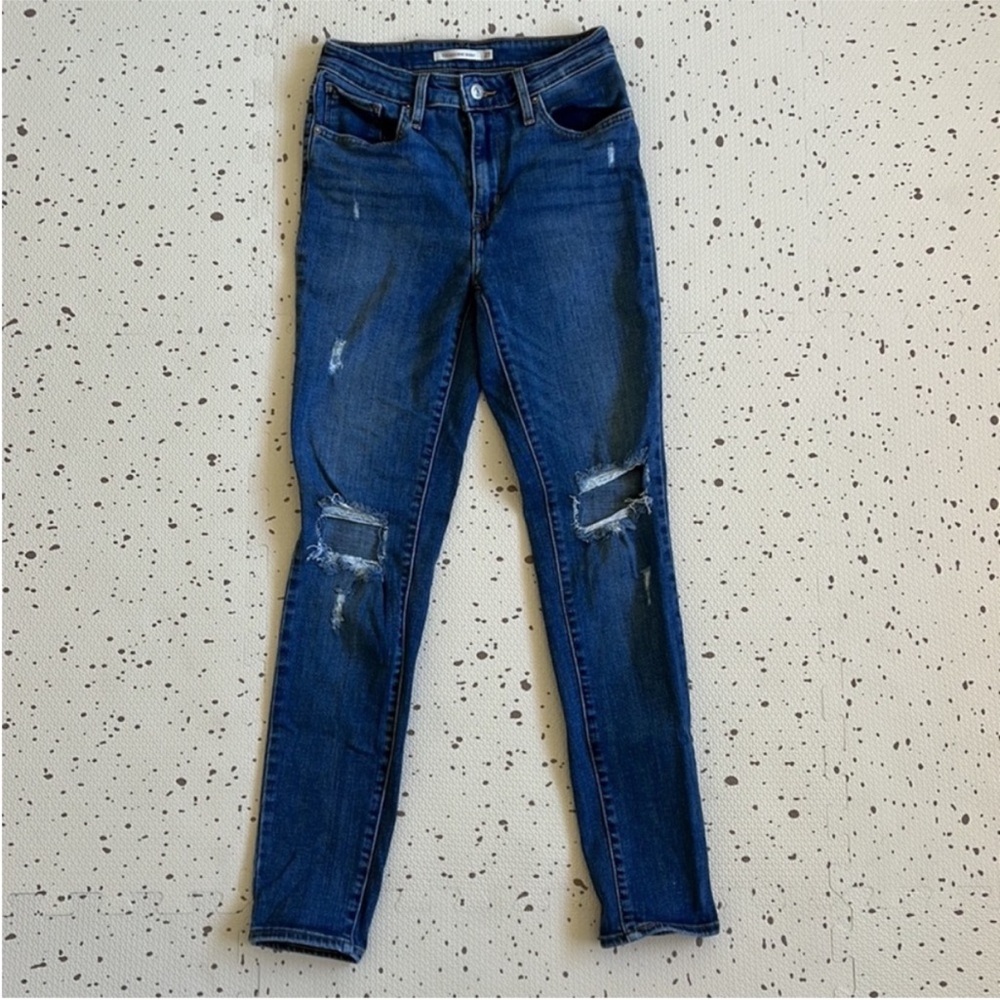 💘 LEVI’S - 721 HIGH RISE SKINNY BLUE JEAN